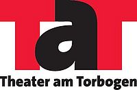 Das Bild zeigt das Logo: Großbuchstabe in rot T, Kleinbuchstabe in schwarz, A, und wieder Großbuchstabe in rot T für Theater am Torbogen.